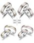 Preview: SET-BICOLOR-SILBER